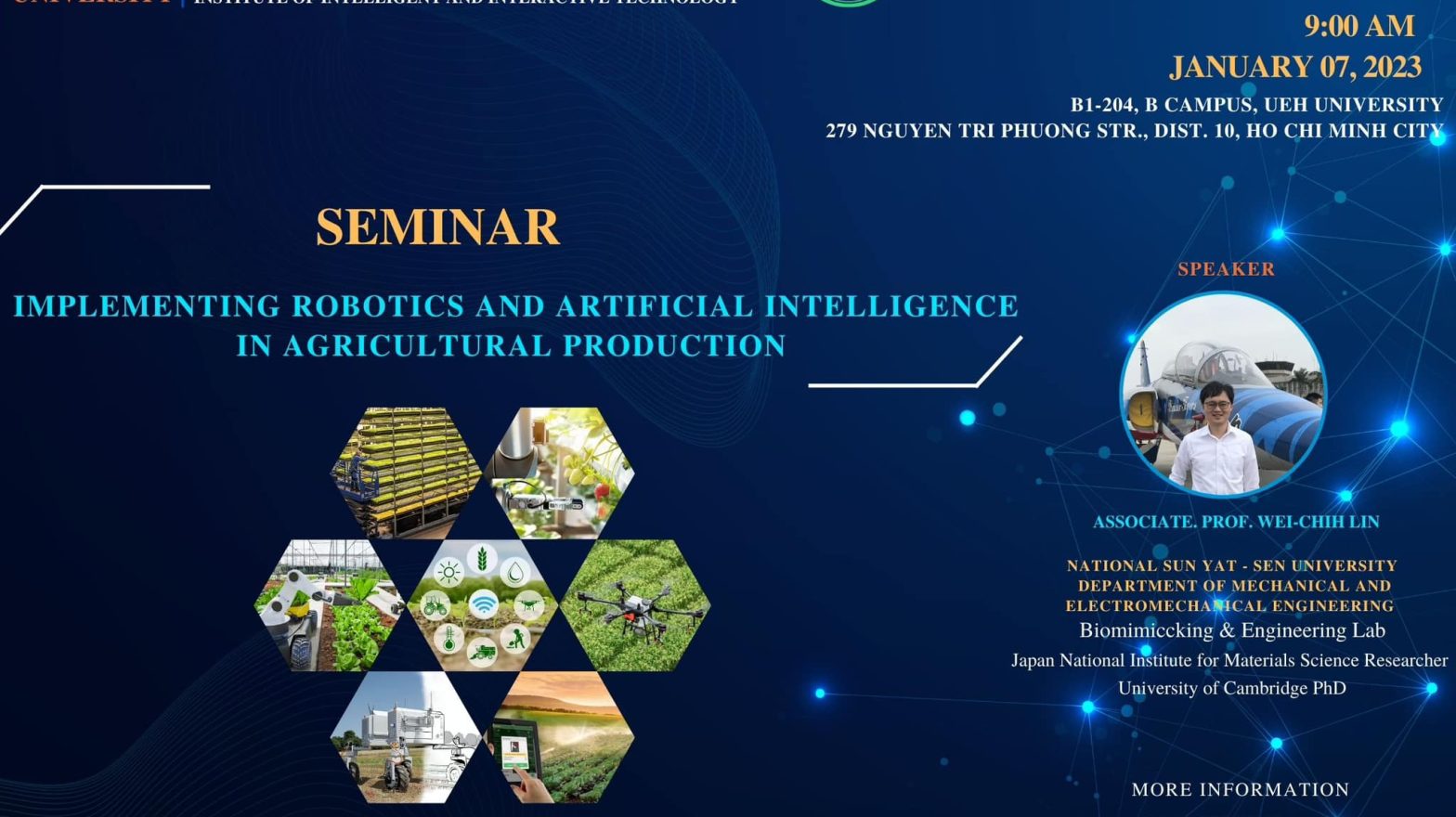 Hội thảo chuyên đề: Ứng dụng công nghệ Robot và Trí tuệ nhân tạo vào sản xuất nông nghiệp