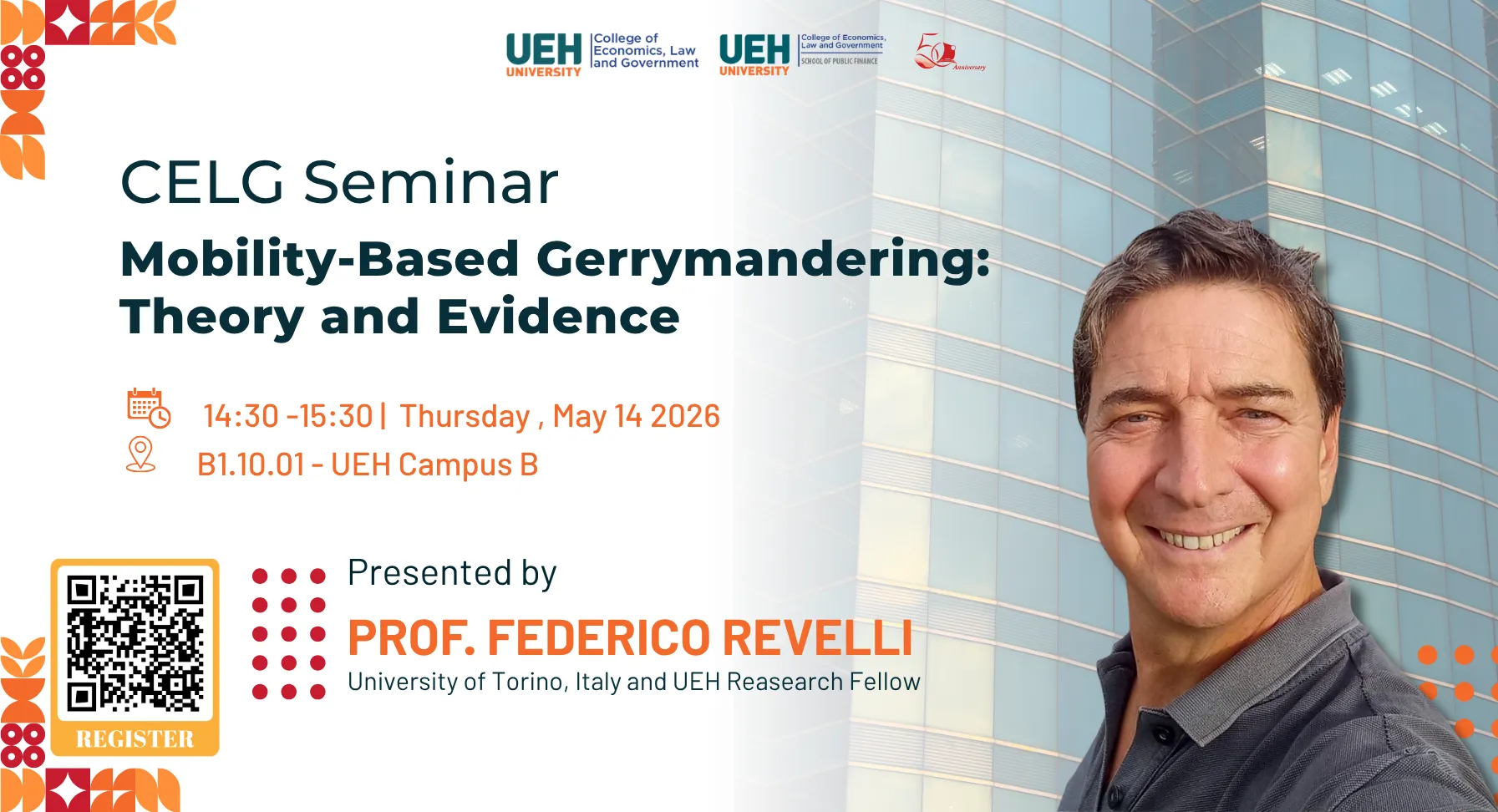 CELG Seminar 14-5-26 | Mobility-Based Gerrymandering: Theory and Evidence