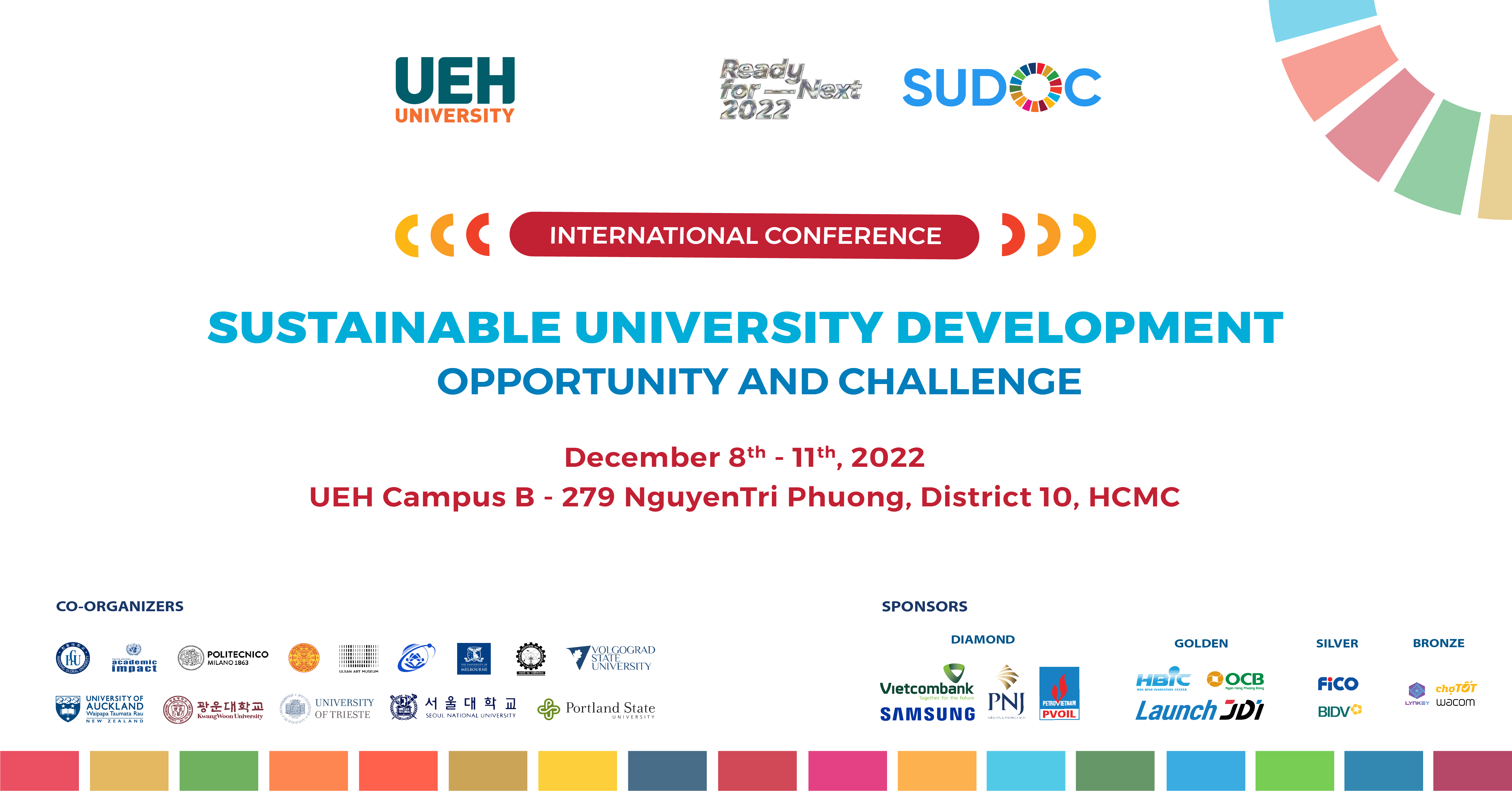 INTERNATIONAL CONFERENCE: SUSTAINABLE UNIVERSITY DEVELOPMENT: OPPORTUNITY AND CHALLENGE - SUDOC - 2022