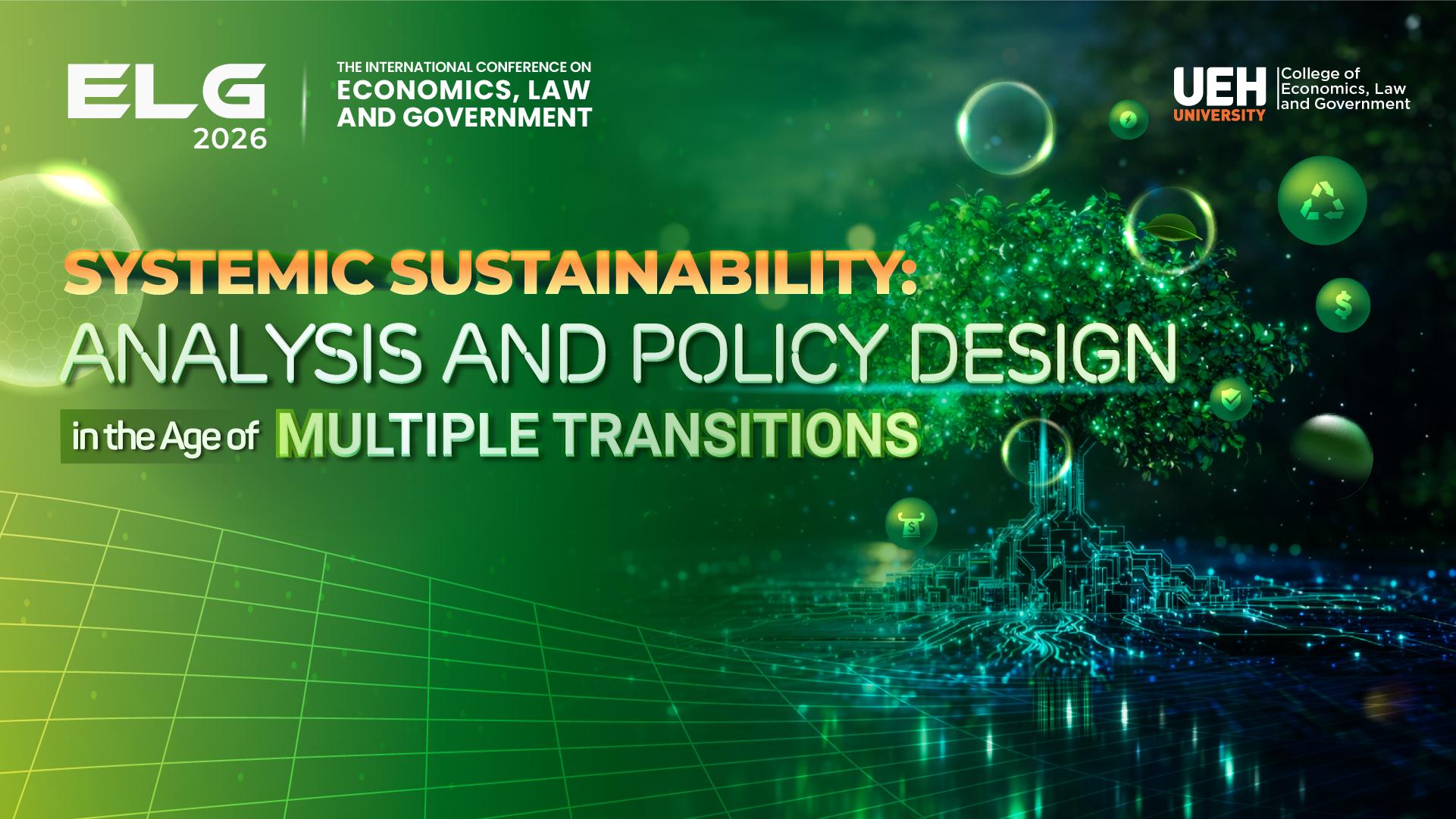 THE INTERNATIONAL CONFERENCE ON ECONOMICS, LAW AND GOVERNMENT ELG 2026
