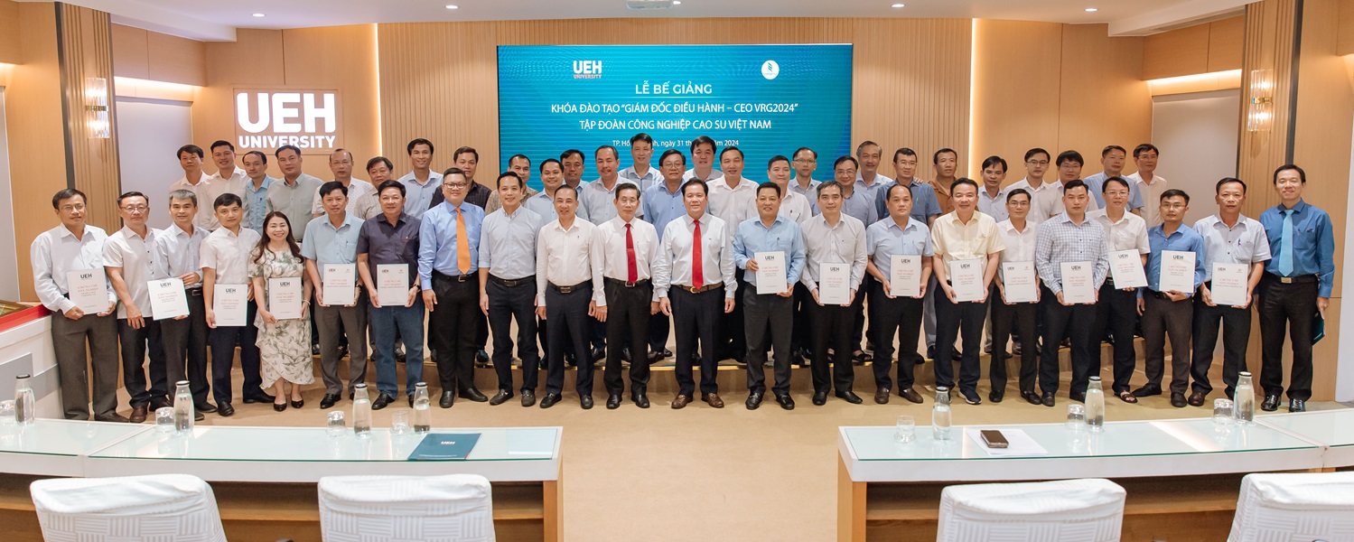 Closing and Certificate Awarding Ceremony of the Training Course "Chief Executive Officer - CEO VRG2024" for Vietnam Rubber Group