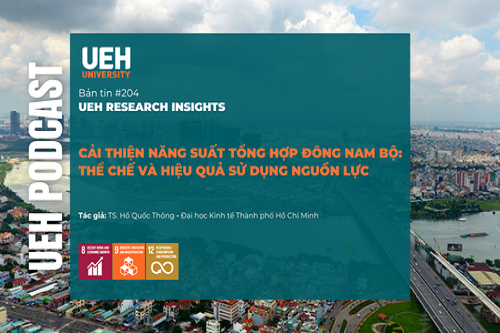 [Research Contribution] Cải thiện năng suất tổng hợp Đông Nam Bộ: Thể chế và hiệu quả sử dụng nguồn lực