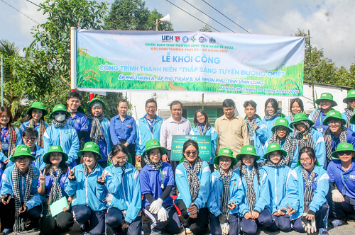 Chiến dịch tình nguyện Sinh viên Kinh tế 2025: Đồng loạt khởi công các công trình hưởng ứng Ngày cao điểm “Tình nguyện chung tay xây dựng nông thôn mới”