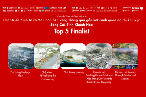 Cuộc thi Thiết kế Quốc tế lần 4 – Cung đường di sản ven Sông Cái, Tỉnh Khánh Hòa: 5 dự án thiết kế xuất sắc khẳng định lại vai trò của sông Cái trong tương lai 