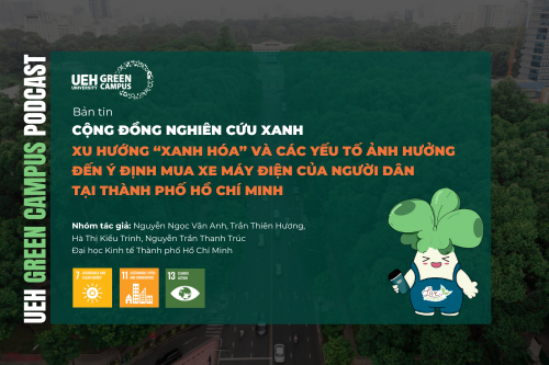 [Research Contribution] Xu hướng “xanh hóa” và các yếu tố ảnh hưởng đến ý định mua xe máy điện của người dân tại Thành phố Hồ Chí Minh