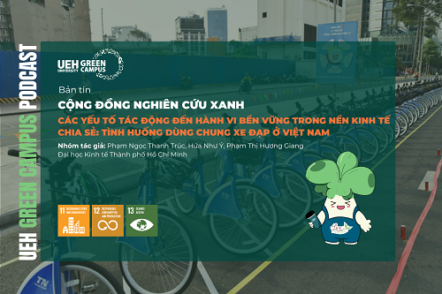 [Contribution Research] Nghiên cứu các yếu tố tác động đến hành vi bền vững trong nền link vao Dubai casino chia sẻ: Tình huống dùng chung xe đạp ở Việt Nam