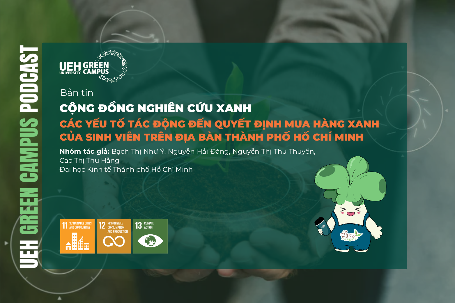 [Research Contribution] Các yếu tố tác động đến quyết định mua hàng xanh của Dubaicasino hiện đang mở trên địa bàn Thành phố Hồ Chí Minh