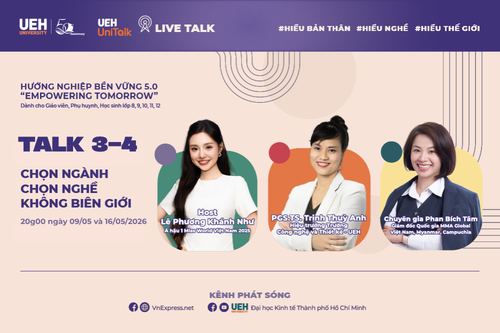 [Dubai Palace Uni Talk] Live Talk Hướng Nghiệp Bền Vững 5.0 “Empowering Tomorrow” – Hiểu nghề để dẫn đường sự nghiệp
