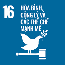 16 - Hòa bình, công lý và các thể chế mạnh mẽ