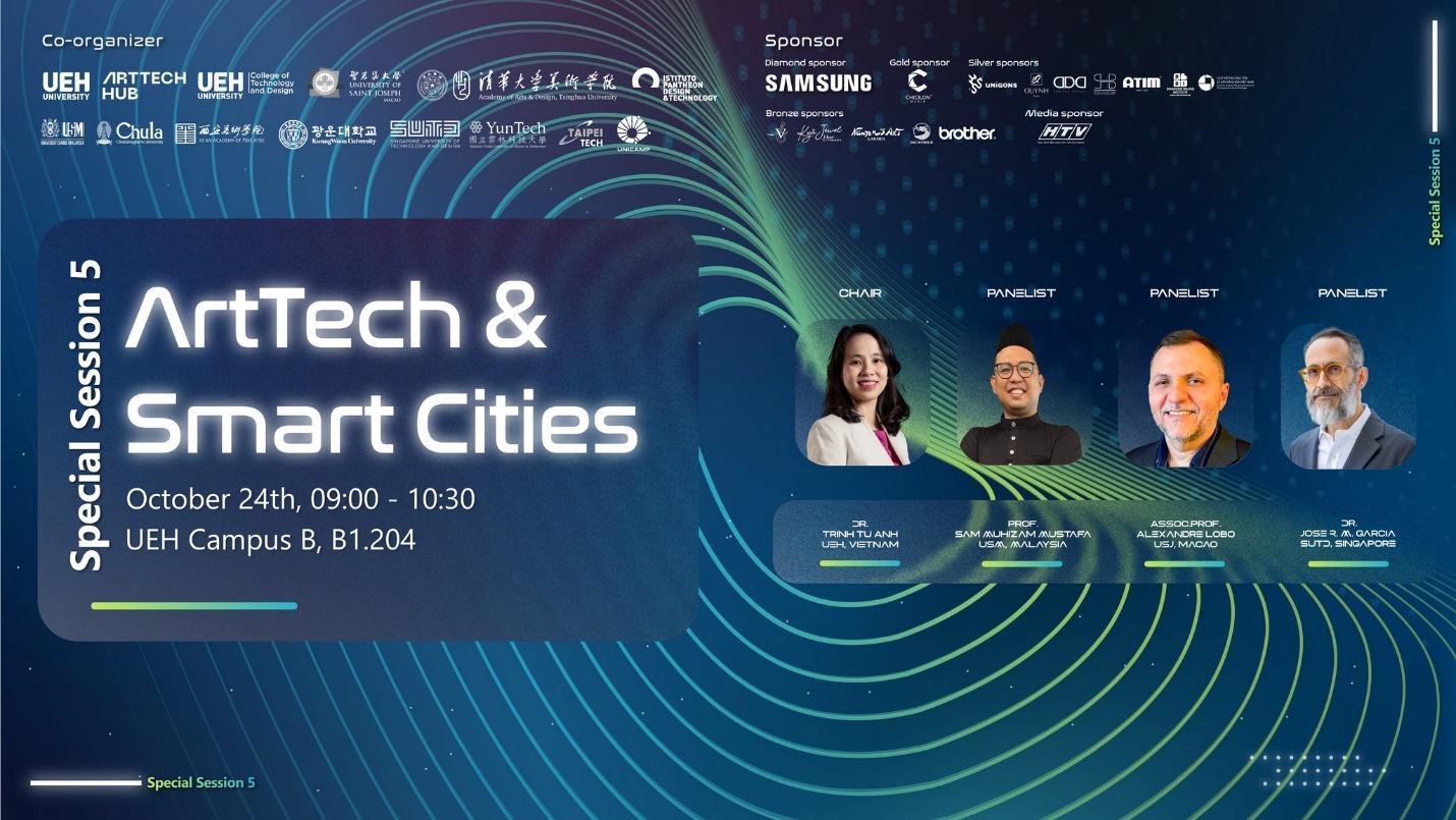 ArtTech & Smart Cities – Nghệ thuật và Công nghệ trong phát triển đô thị thông minh