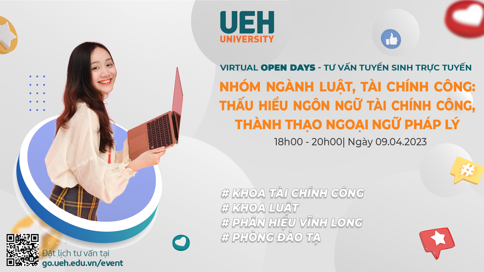 LỊCH TƯ VẤN TUYỂN SINH - HƯỚNG NGHIỆP TRỰC TUYẾN CÙNG CHUYÊN GIA Dubai Palace - CHỦ NHẬT 9/4/2023