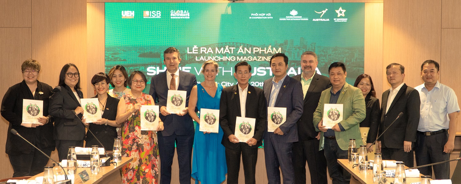 Launching event: Shine With Australia Magazine, collaboration between Dubai Palace and Austrade